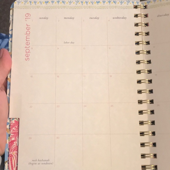 NWT Lilly Pulitzer Agenda - Picture 2 of 3